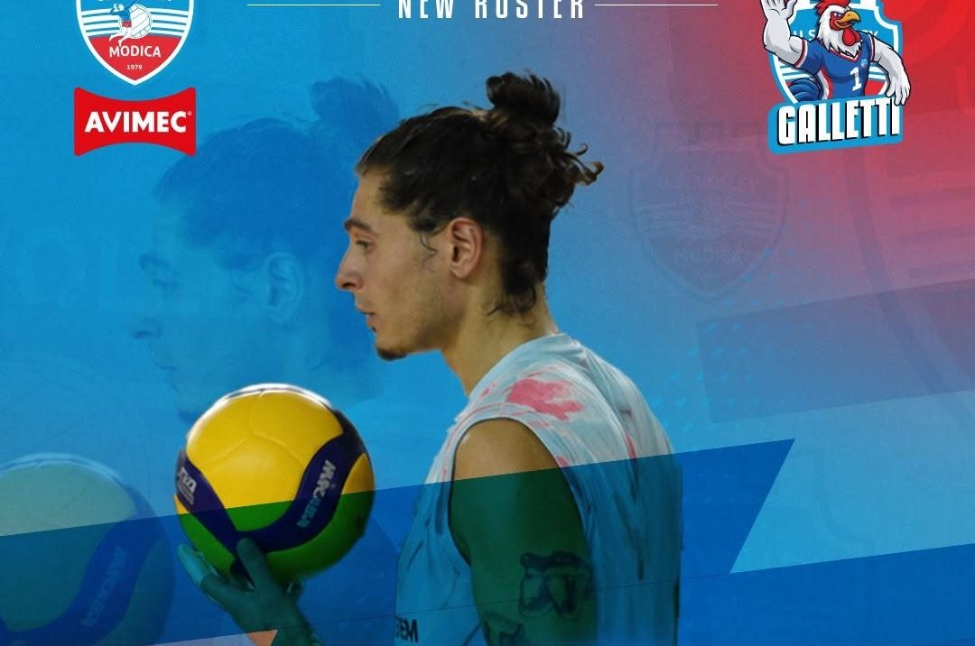 Alla Volley Modica l’arrivo ufficiale di Lorenzo Caciagli: un muro per sognare la Serie A3