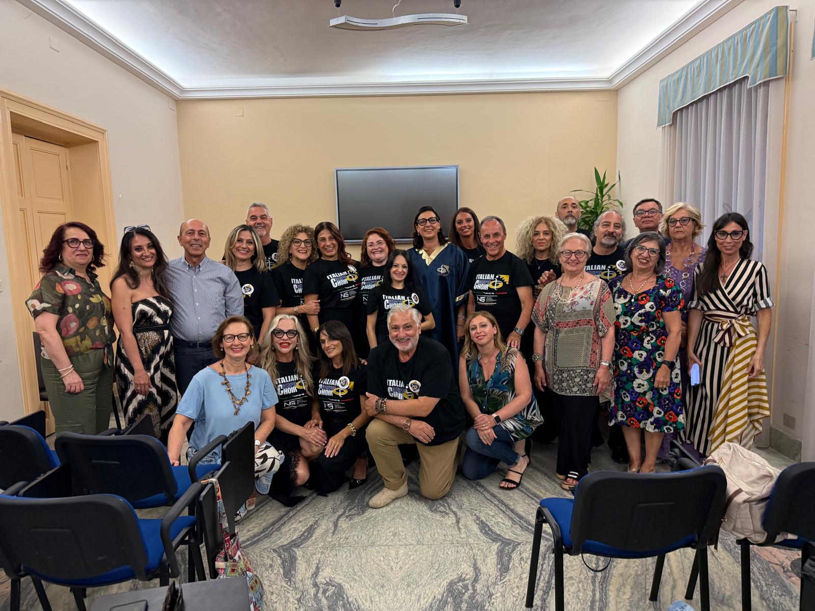 Il Gospel conquista Modica: il coro ricevuto in Municipio dopo il successo nazionale a Ferrara