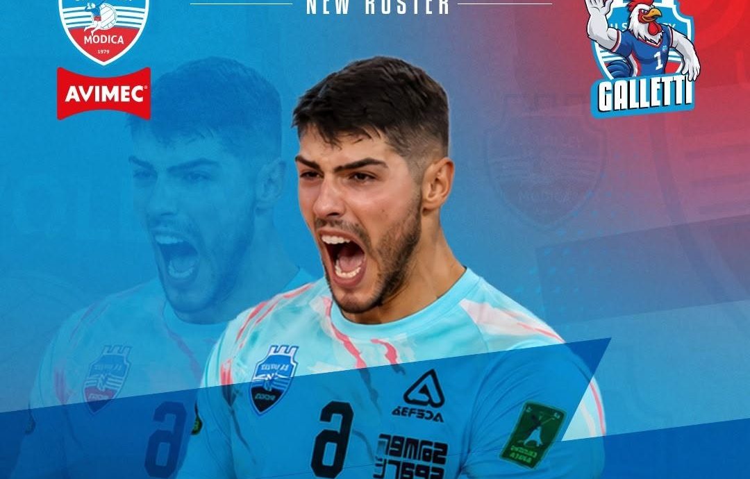 Volley Modica rinforza l’attacco: arriva il bomber Rocco Panciocco