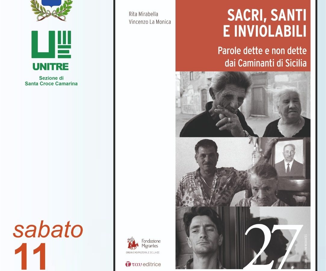 Presentazione del libro Sacri, santi e inviolabili: a Santa Croce un viaggio nella storia dei Caminanti di Sicilia
