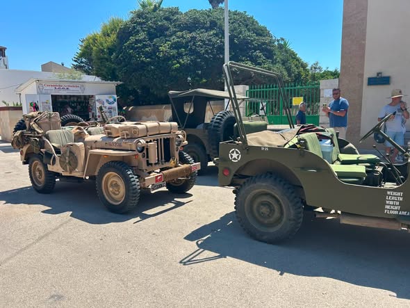 Operazione Husky: Punta Secca torna al 1943. Sfilano i mezzi militari storici nel giorno dello sbarco alleato
