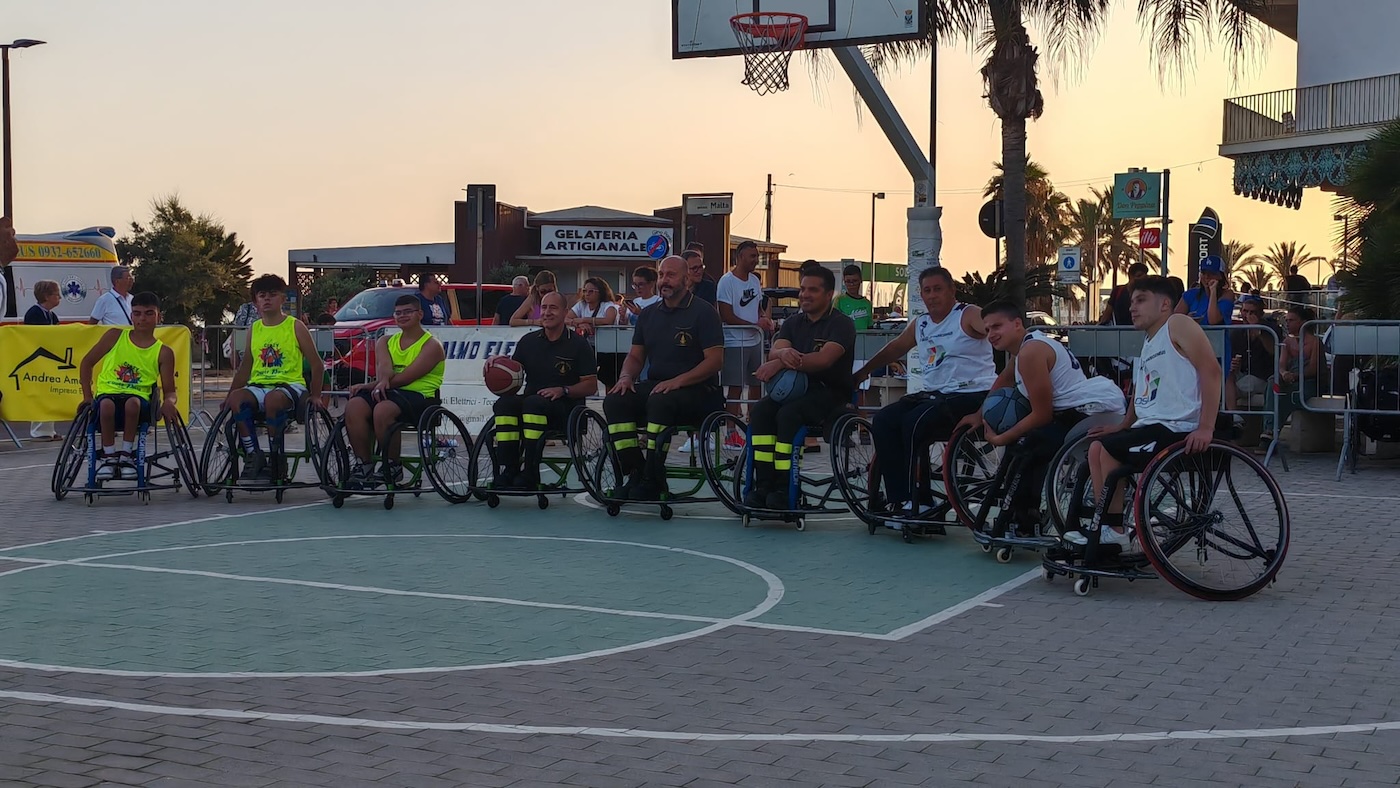 Ruote Pazze Ragusa, il basket in carrozzina conquista Marina di Ragusa tra sport, inclusione e grandi campioni