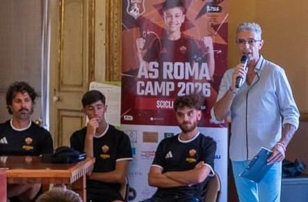 Scicli si veste di giallorosso: al via l’AS Roma Camp con lo staff ufficiale del club