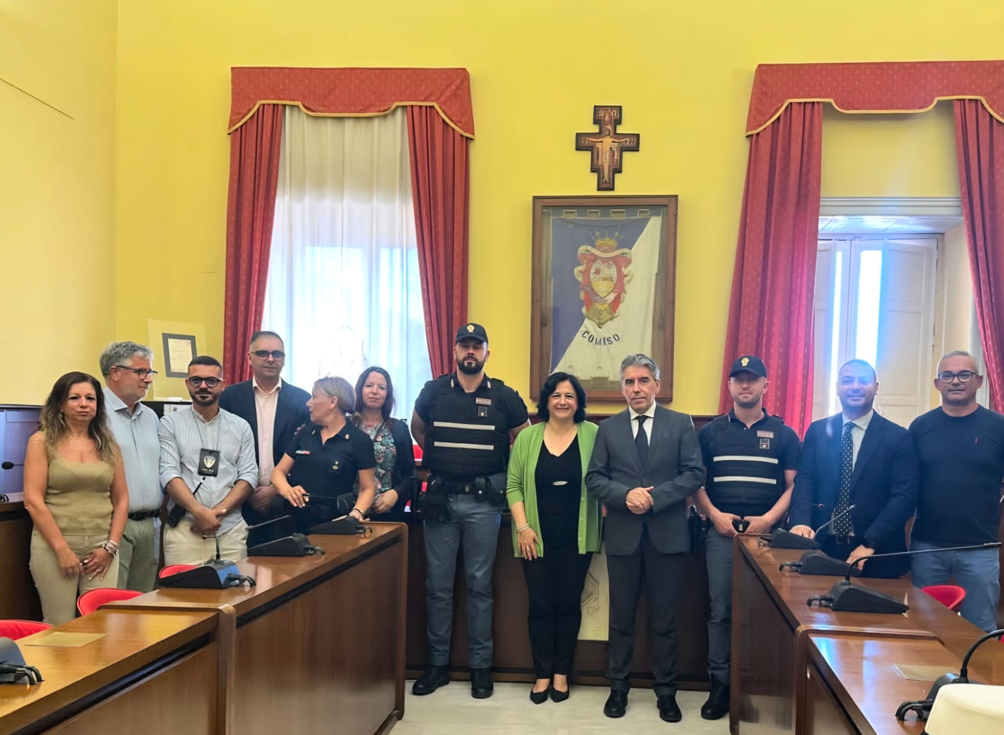 A Comiso la Polizia si dota dei nuovi giubbotti antiproiettile