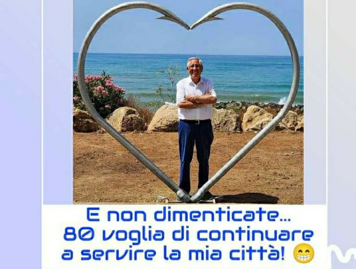 Compleanno importante per il sindaco di Vittoria Francesco Aiello che dice: “80 voglia di continuare”