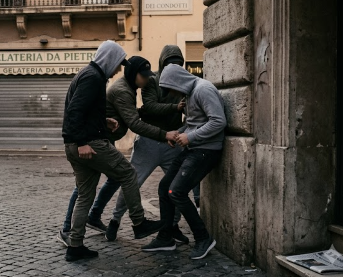 Un 22enne aggredito a calci e pugni e derubato dei cellulari: quattro arresti