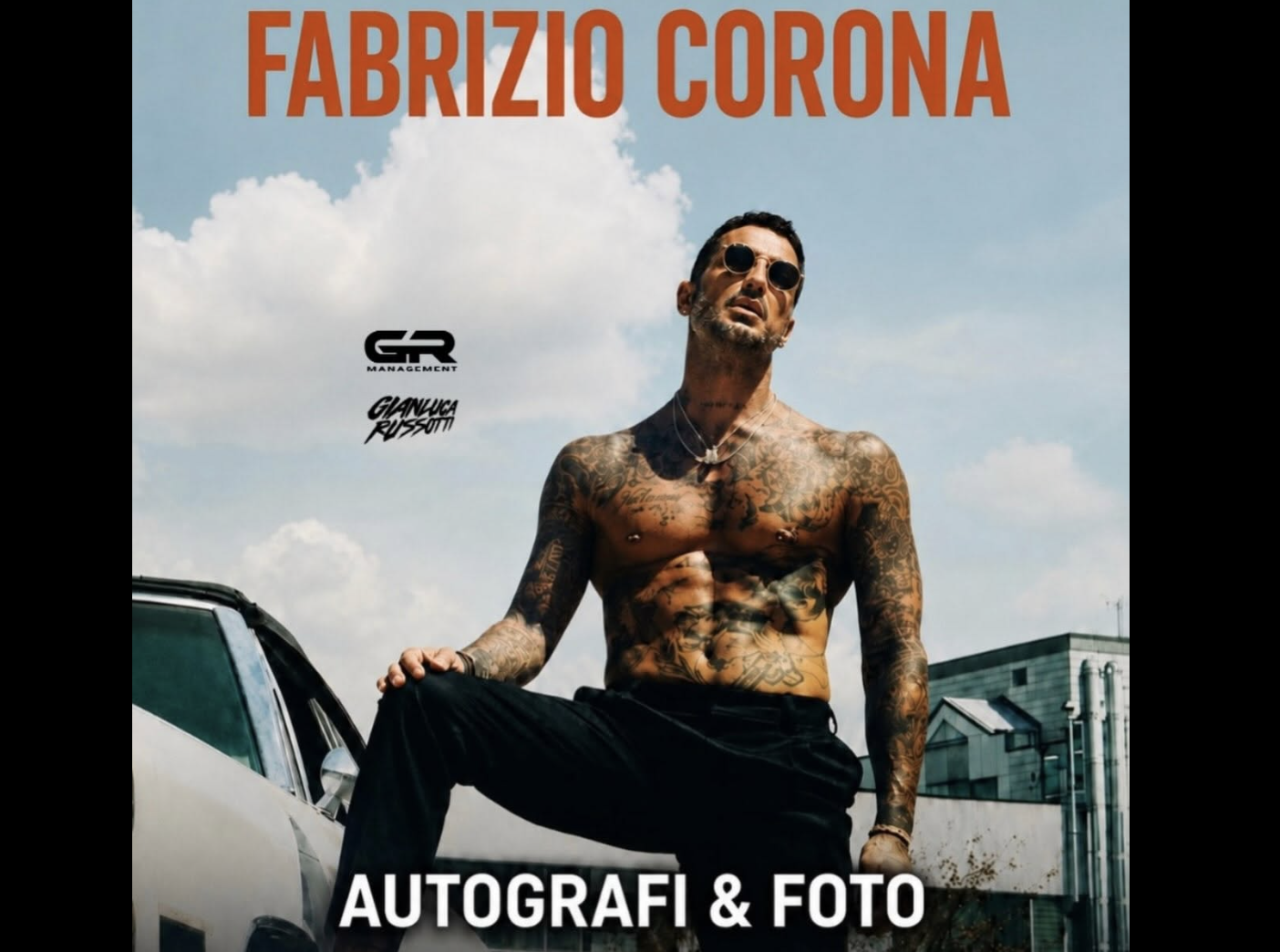 Per San Giovanni arriva Fabrizio Corona. Si paga 20 euro compreso lo spritz