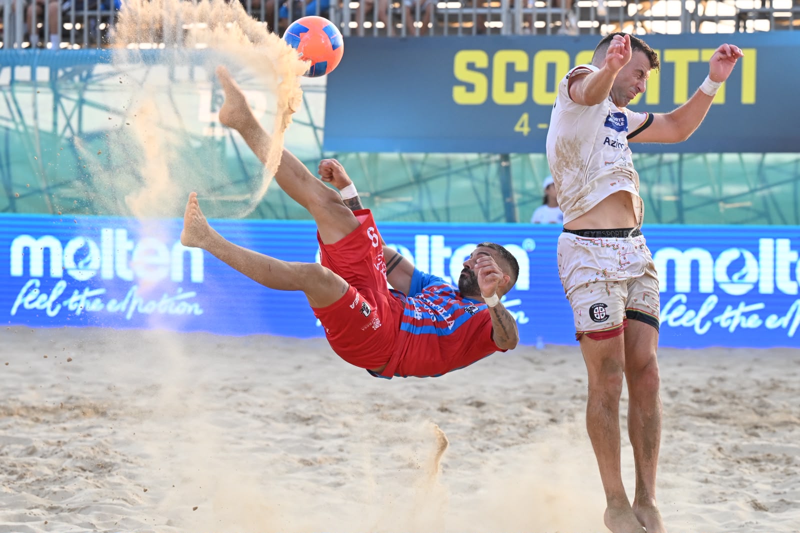 We Beach Catania in semifinale: battuto Cagliari 6-5, ora la sfida con la Sambenedettese