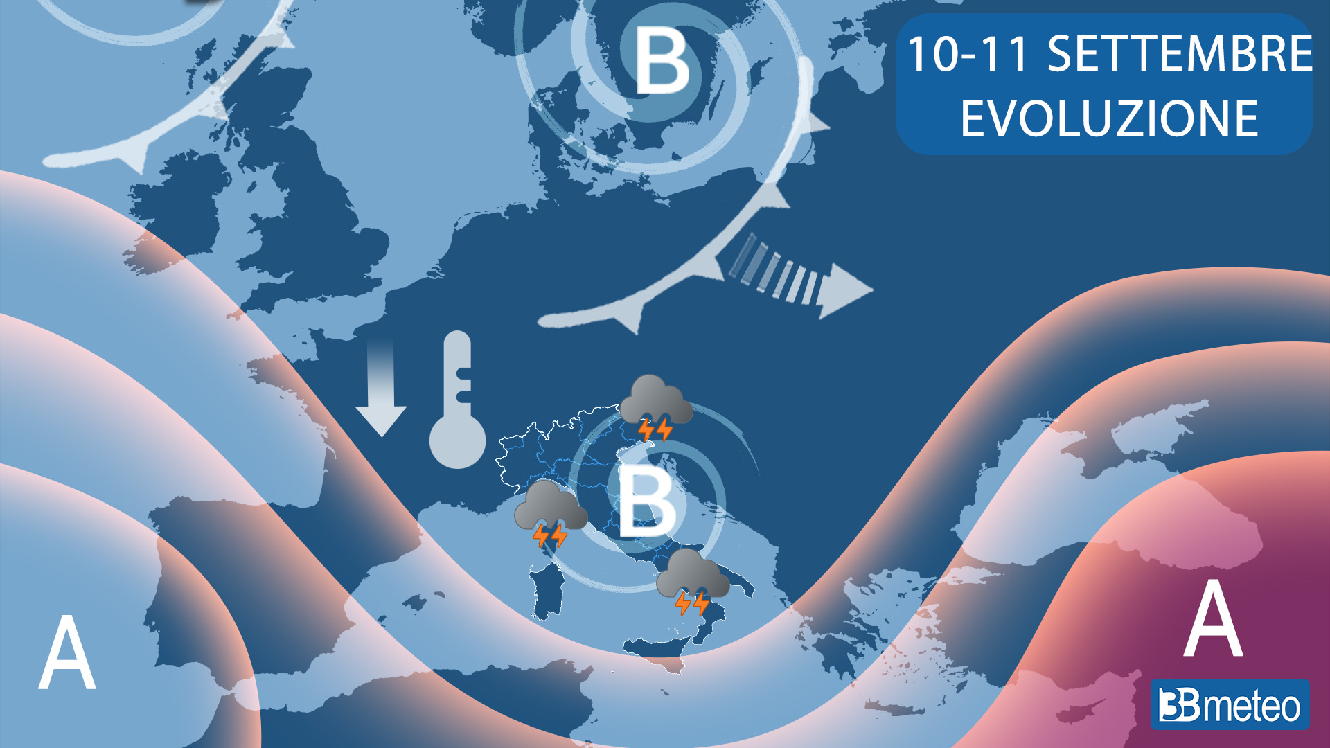 Meteo Sud Italia: il grande caldo ha le ore contate. Da venerdì cambia tutto