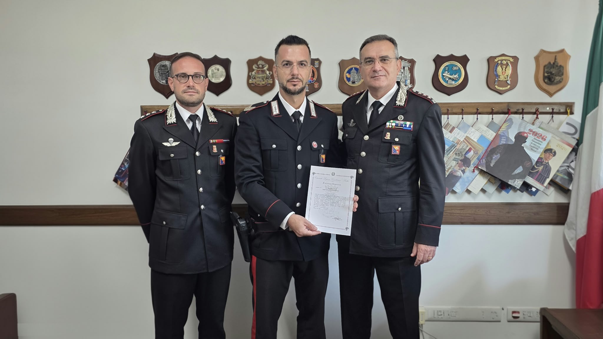Salva un’anziana dall’annegamento durante un nubifragio: encomio al brigadiere Zuppardo