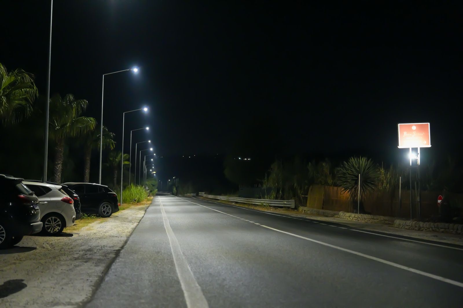 Sampieri si accende: 41 nuovi punti luce illuminano la strada verso la Fornace Penna