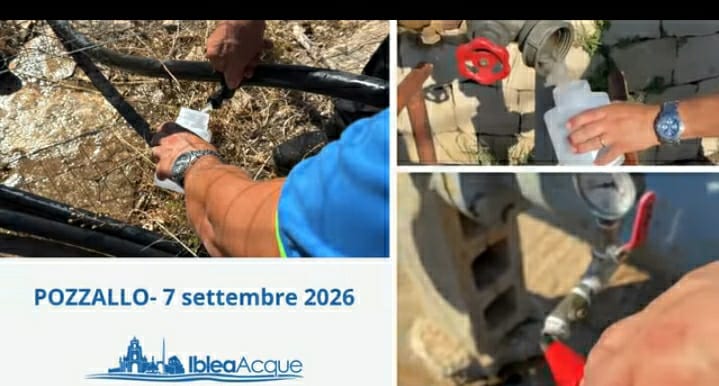 Acqua sotto osservazione a Pozzallo: 15 prelievi di Iblea Acque dopo l’allarme sui cloruri