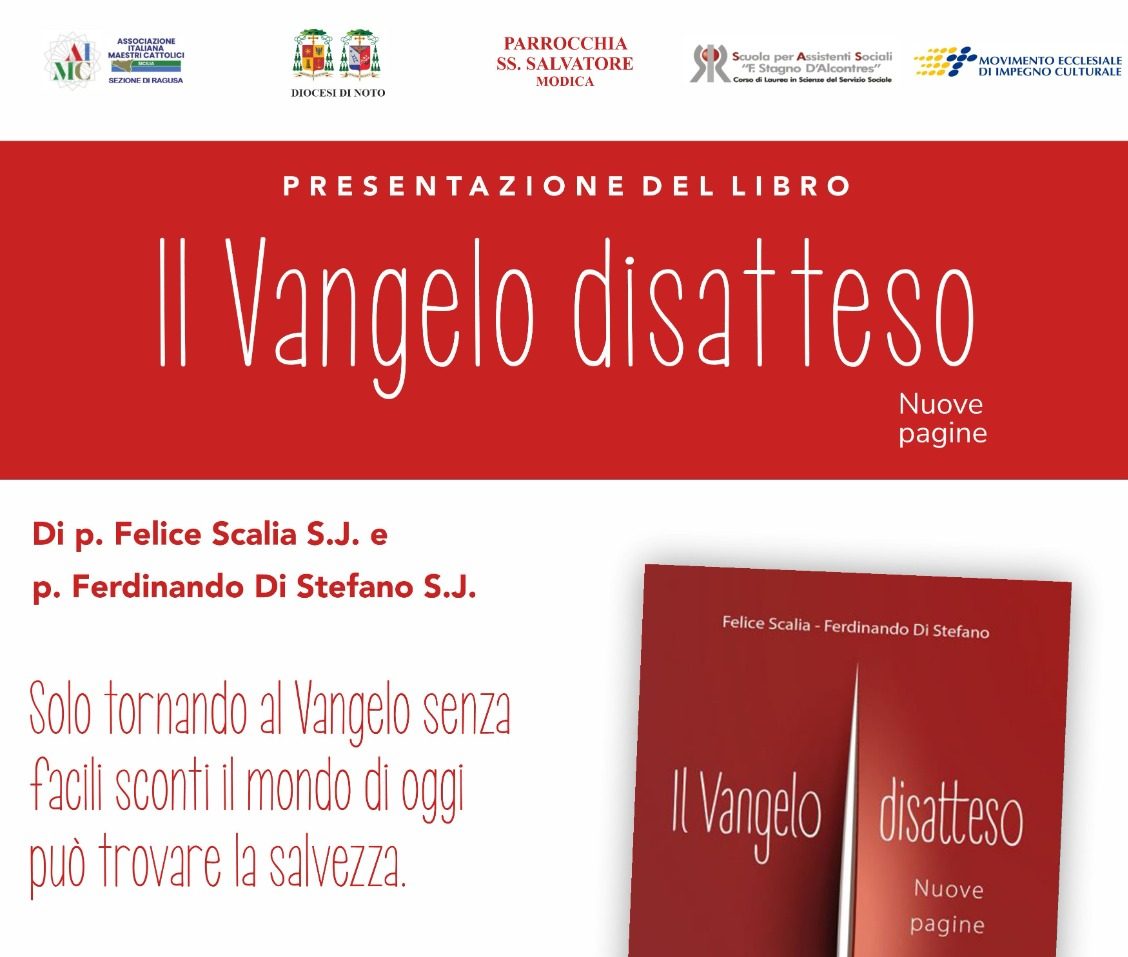 Le nuove pagine di un “Vangelo disatteso”: incontro a Modica
