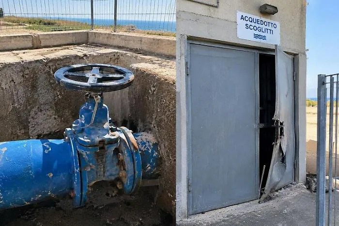 Vittoria, in allarme: acquedotto preso di mira dopo la villa comunale: il sindaco chiede l’Esercito