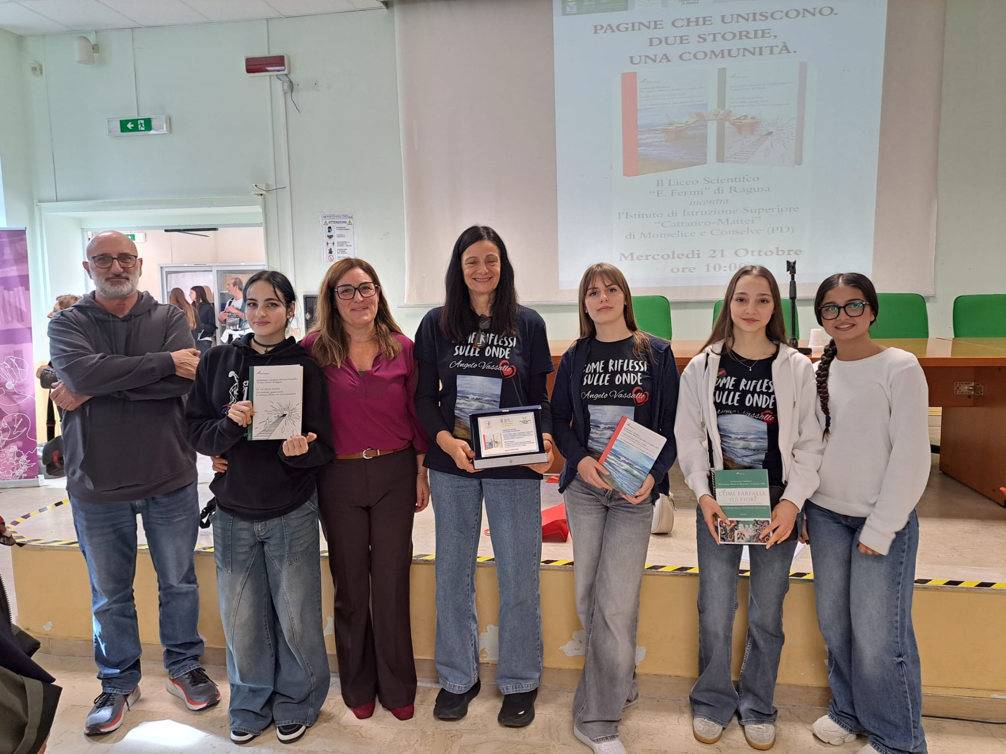 Due libri, due scuole, un’Italia: il Liceo Fermi di Ragusa si gemella con Monselice