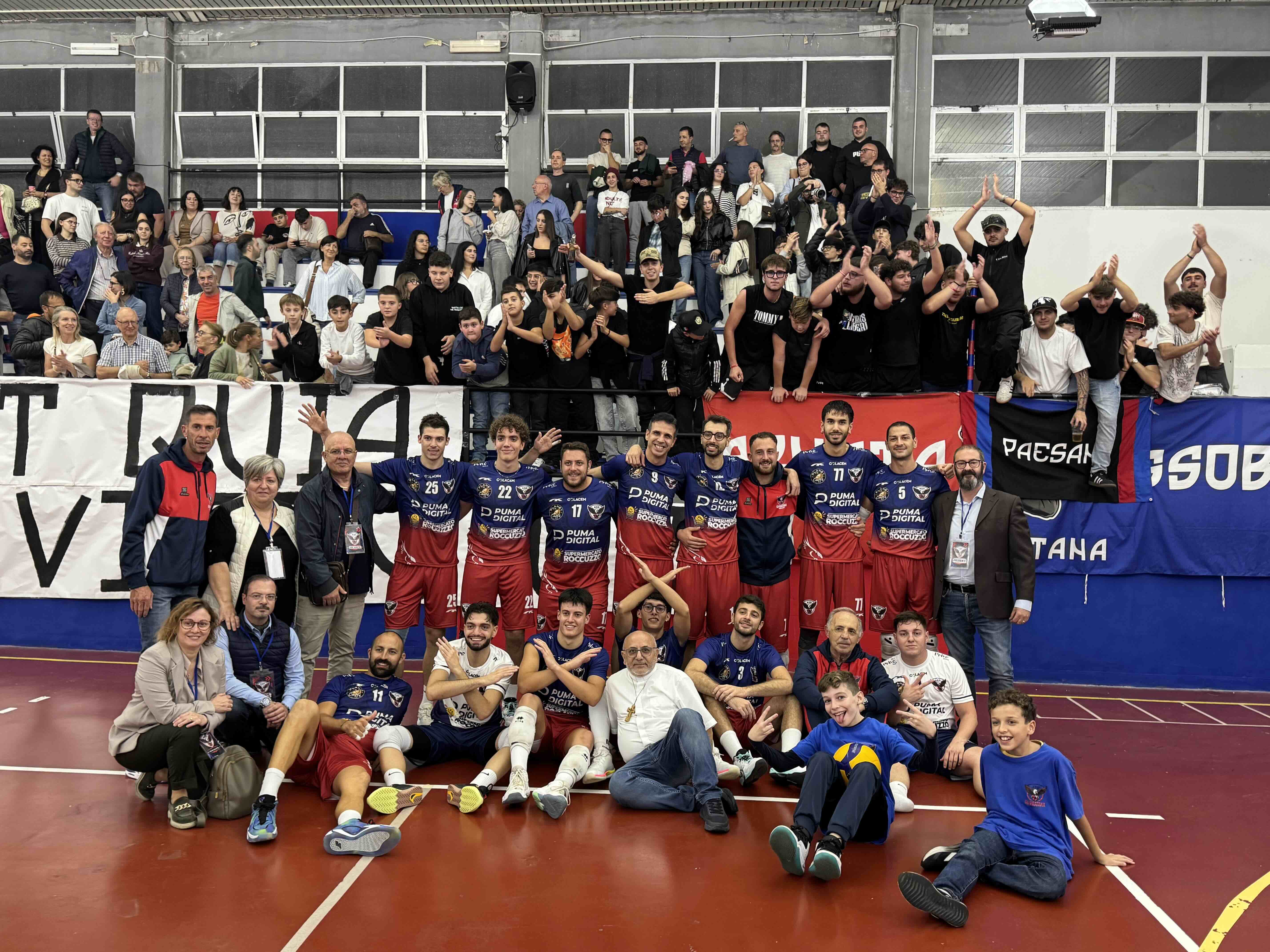 Volley Serie B, il Giarratana debutta con un 3-0 al Gibellina: benedizione e primi tre punti