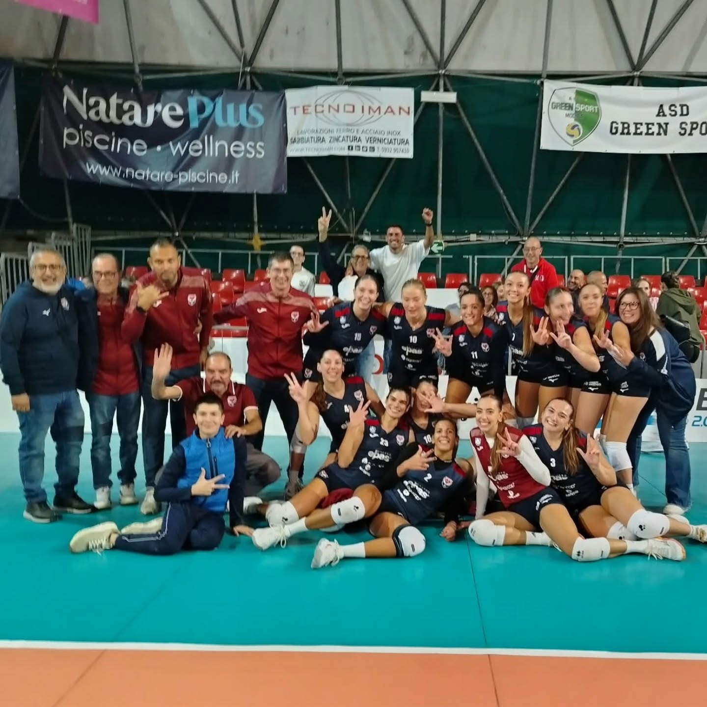 Pvt Modica – Cesena 3-1. Buona la prima nel nuovo campionato di B1