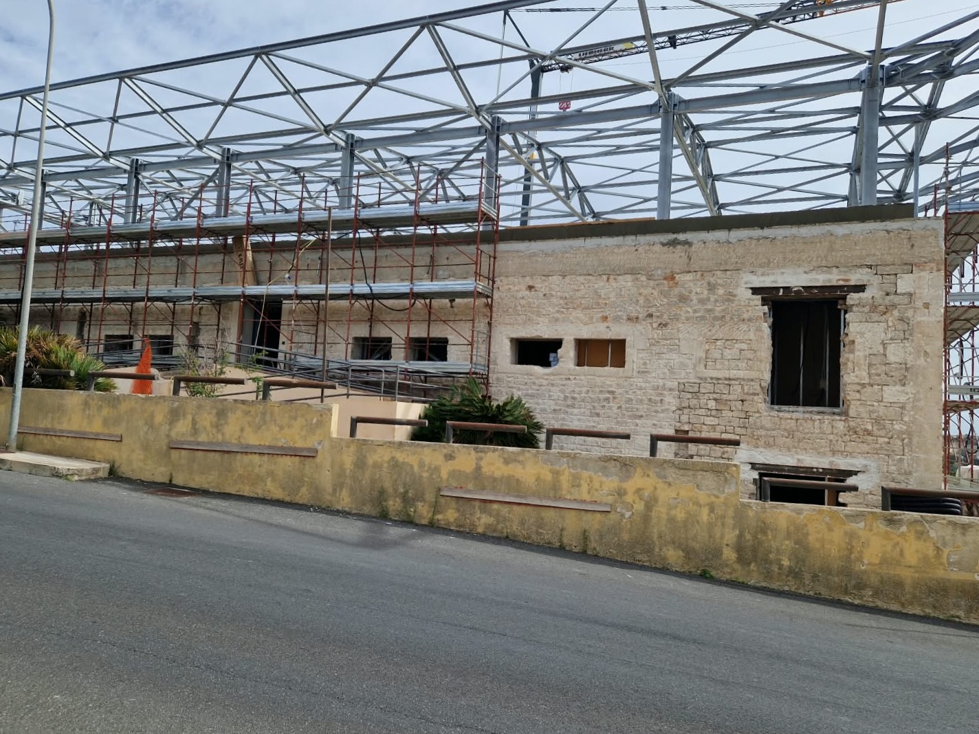 Palascherma di Modica, i lavori Pnrr da 3,2 milioni non sono ancora finiti