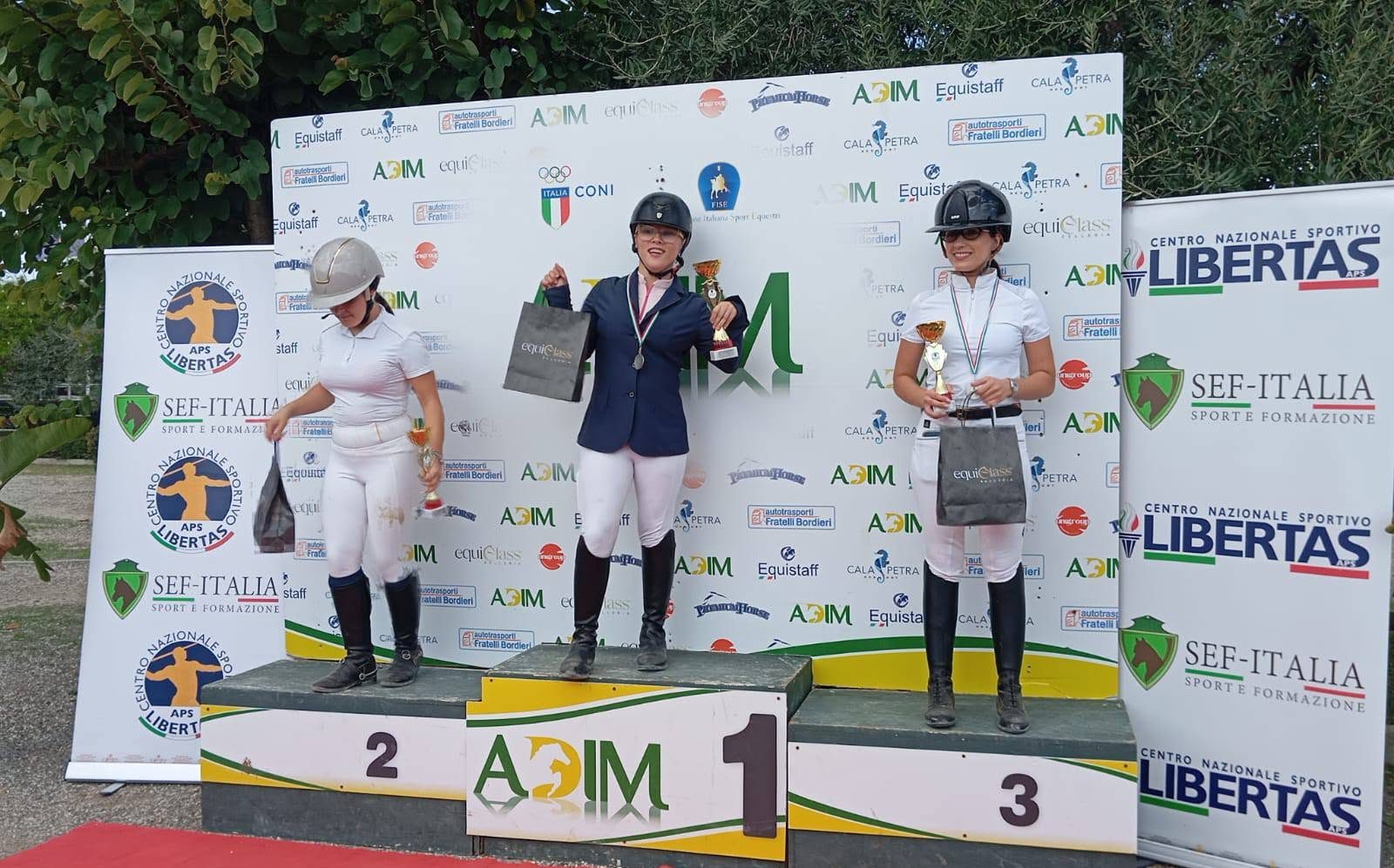 La giovane amazzone Caterina Brancati, con Wendy conquista l’oro al campionato siciliano