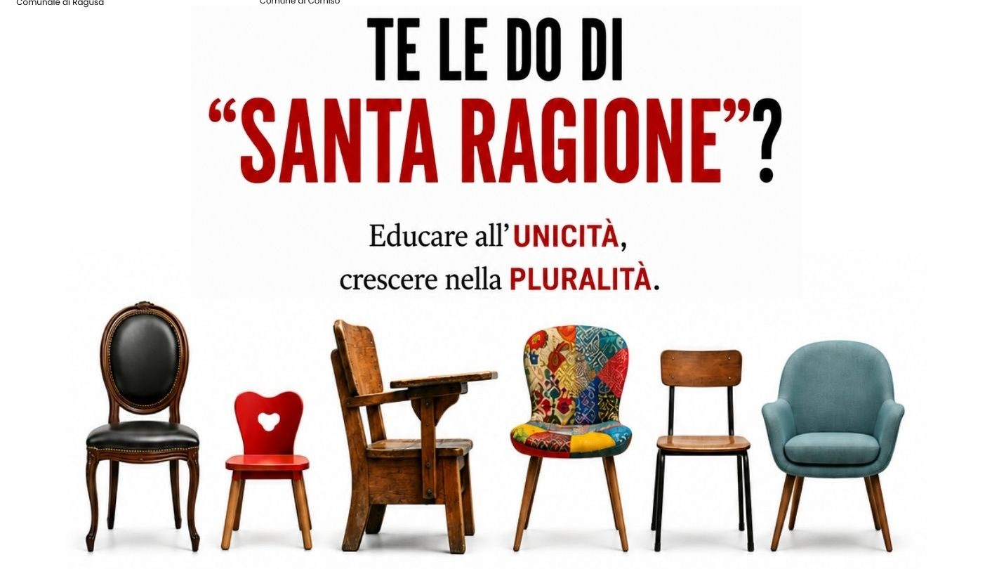 A Ragusa una domanda provocatoria per parlare di educazione: “Te le do di santa ragione?”